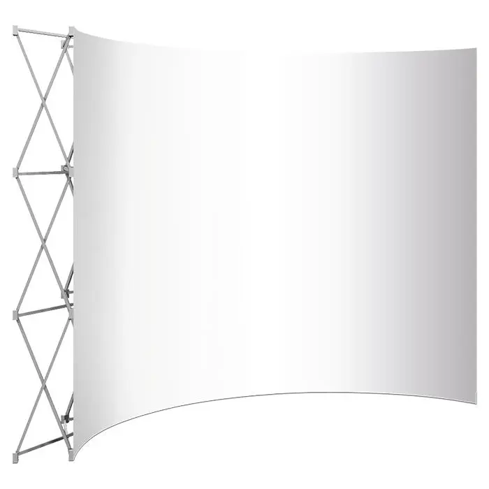 Curved Banner Wall [2.25M X 2.25M]